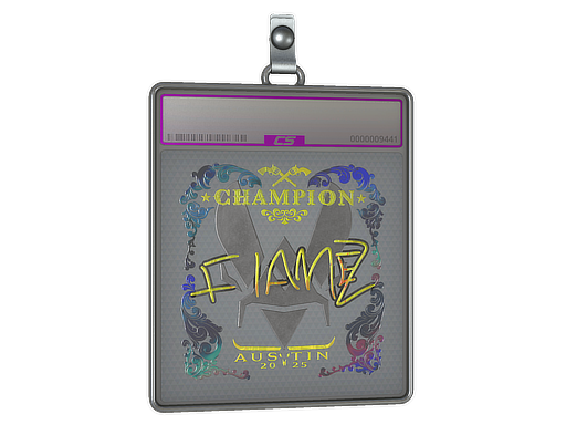 Sticker Slab: FlameZ (Holo, Champion) | Austin 2025