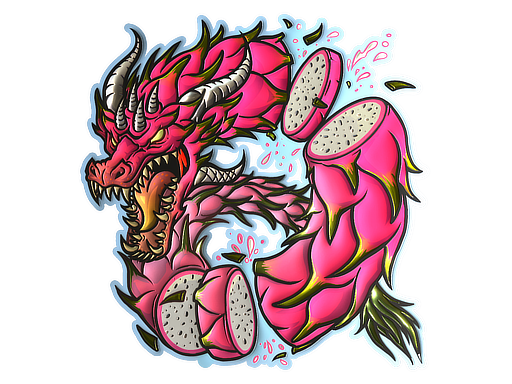 Dragon Fruit (Foil)