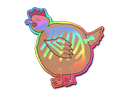 Poorly Drawn Chicken (Holo)