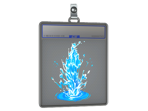Sticker Slab: Hydro Geyser