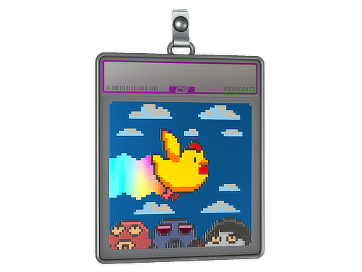 Sticker Slab: Eyes In The Sky (Foil)