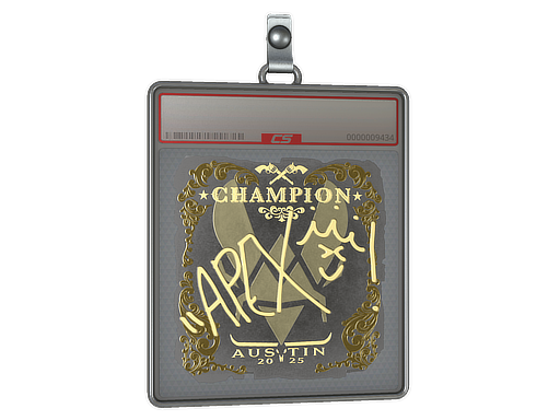 Sticker Slab: apEX (Gold, Champion) | Austin 2025