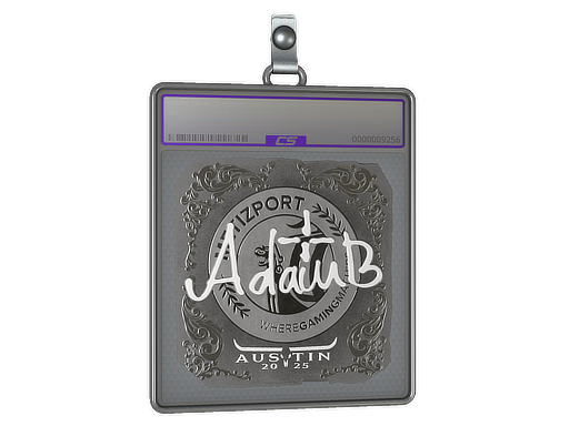 Sticker Slab | adamb (Foil) | Austin 2025
