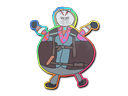 Poorly Drawn Bloody Darryl (Holo)