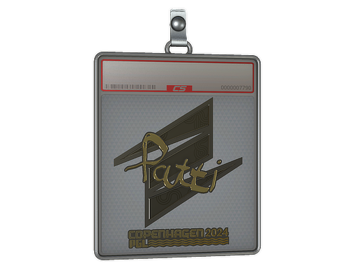 Sticker Slab | Patti (Gold) | Copenhagen 2024