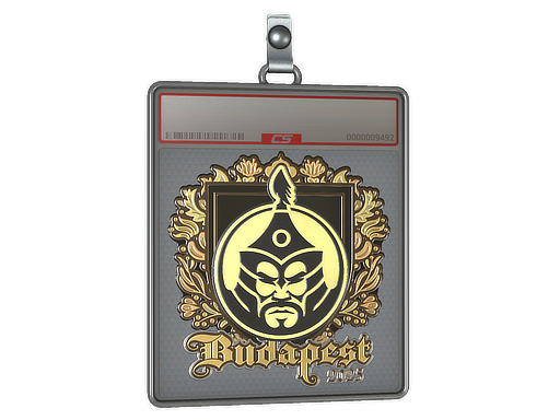 Sticker Slab: The Mongolz (Gold) | Budapest 2025