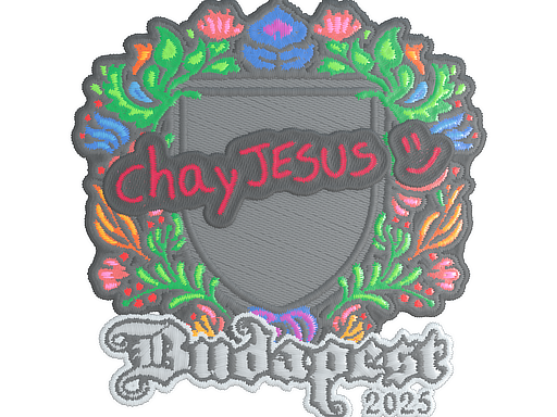 chayJESUS (Embroidered) | Budapest 2025