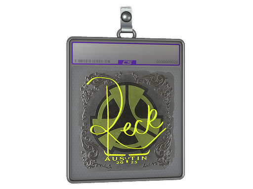 Sticker Slab | reck (Foil) | Austin 2025
