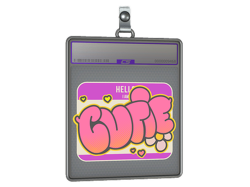 Sticker Slab: Cutie (Holo)