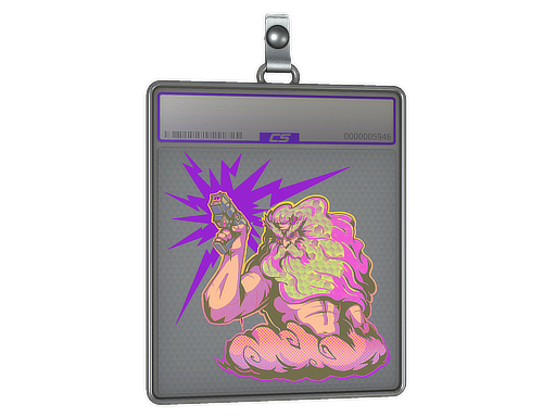 Sticker Slab: Zeusception (Holo)