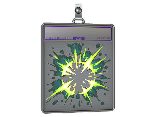 Sticker Slab: Boom Epicenter (Glitter)