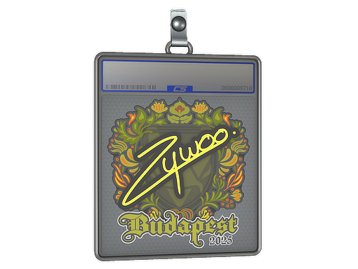 Sticker Slab: ZywOo | Budapest 2025
